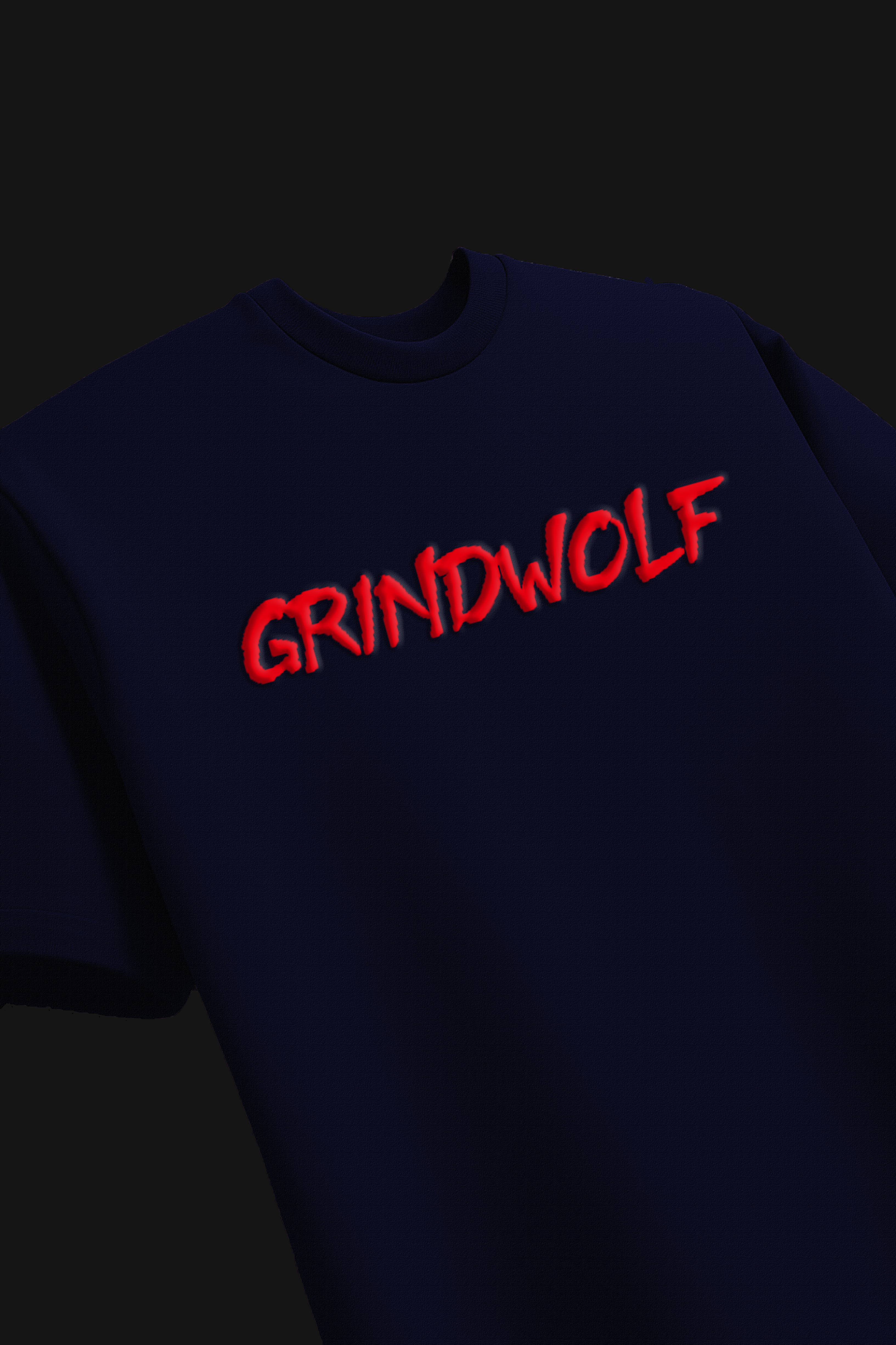 ALPHA IN THE ALLEYS- OVERSIZED TEE