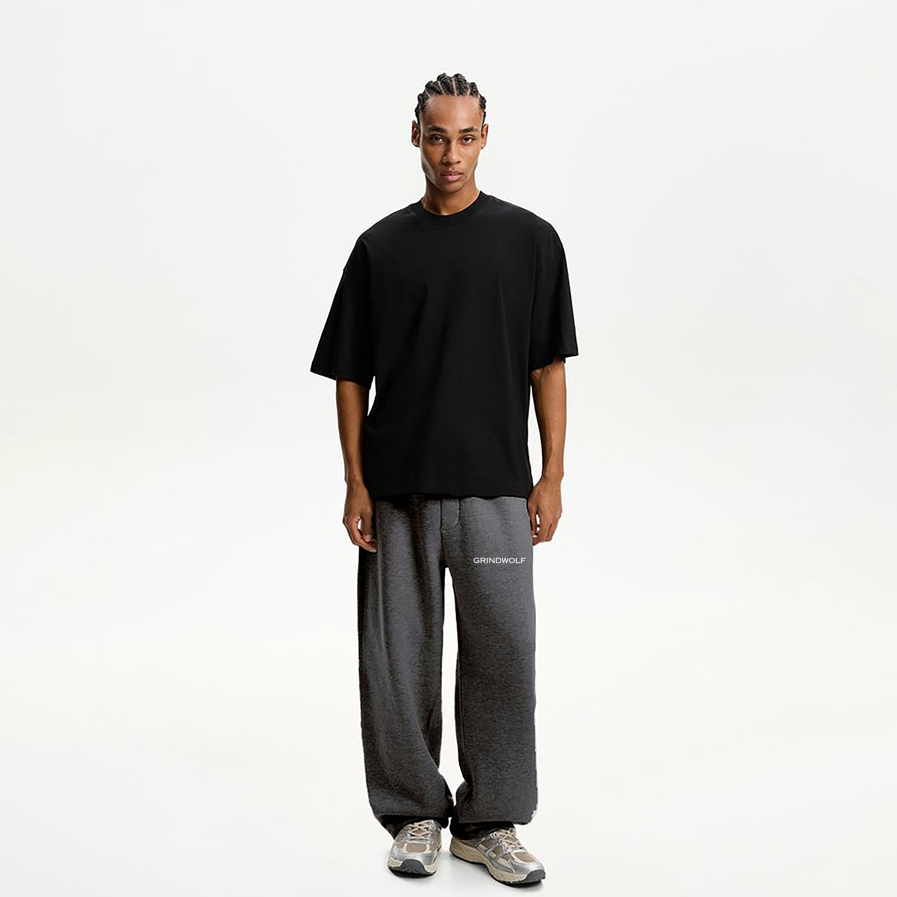 ESSENTIAL GREY SWEATPANTS